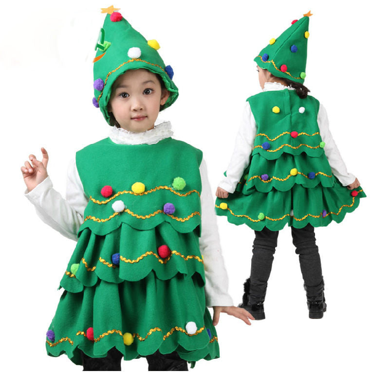 Christmas costume Christmas tree