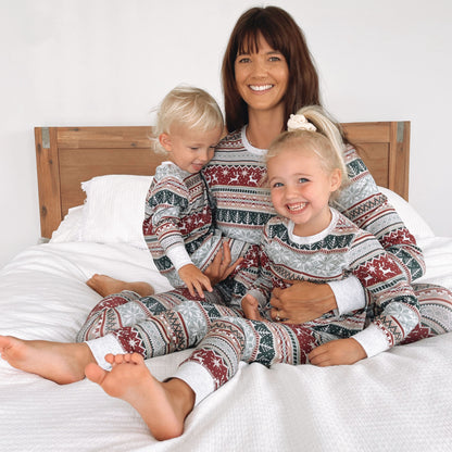 European And American Christmas Homewear Family Set Pajamas