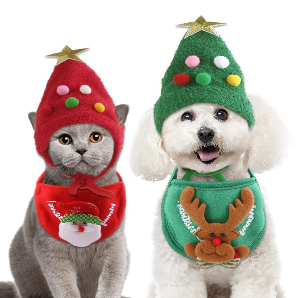 Pet Hat Christmas Tree Shape