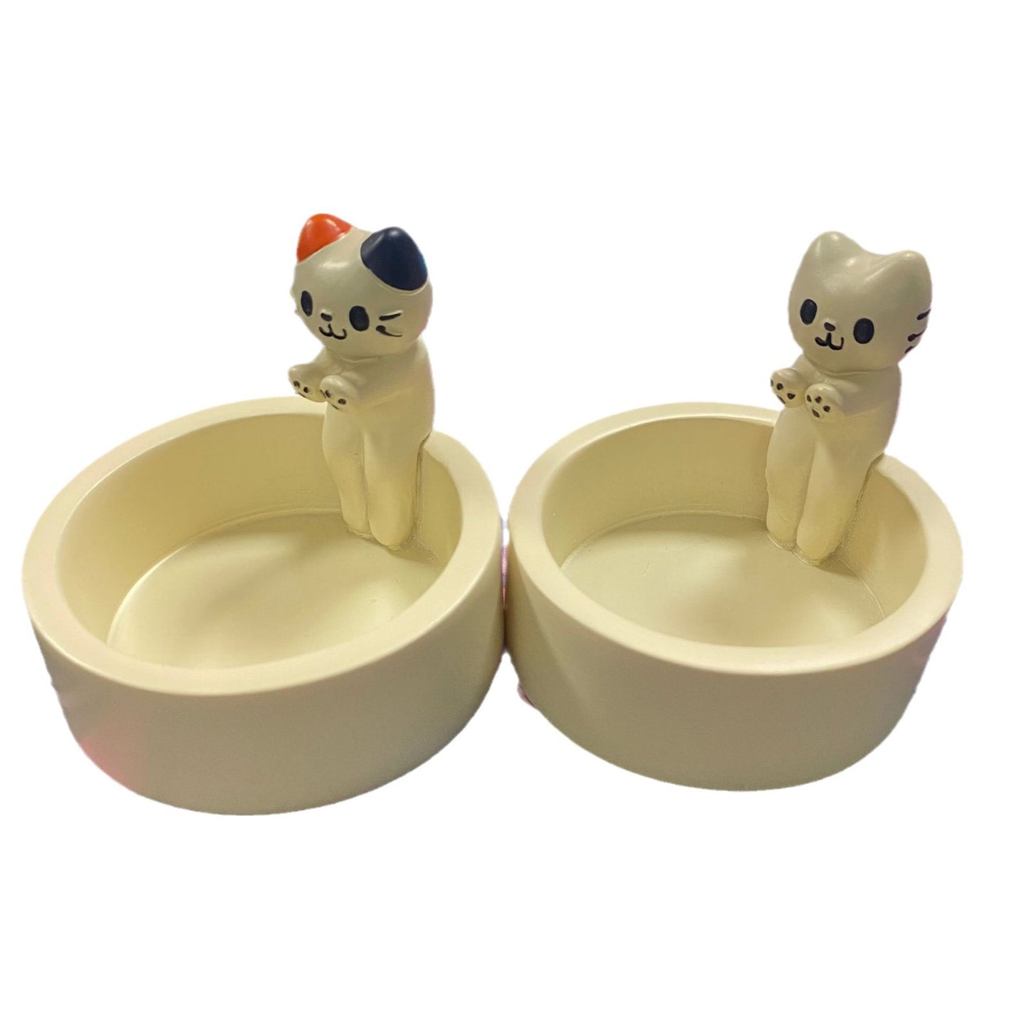 Cartoon Kitten Candle Holder Heating Decoration