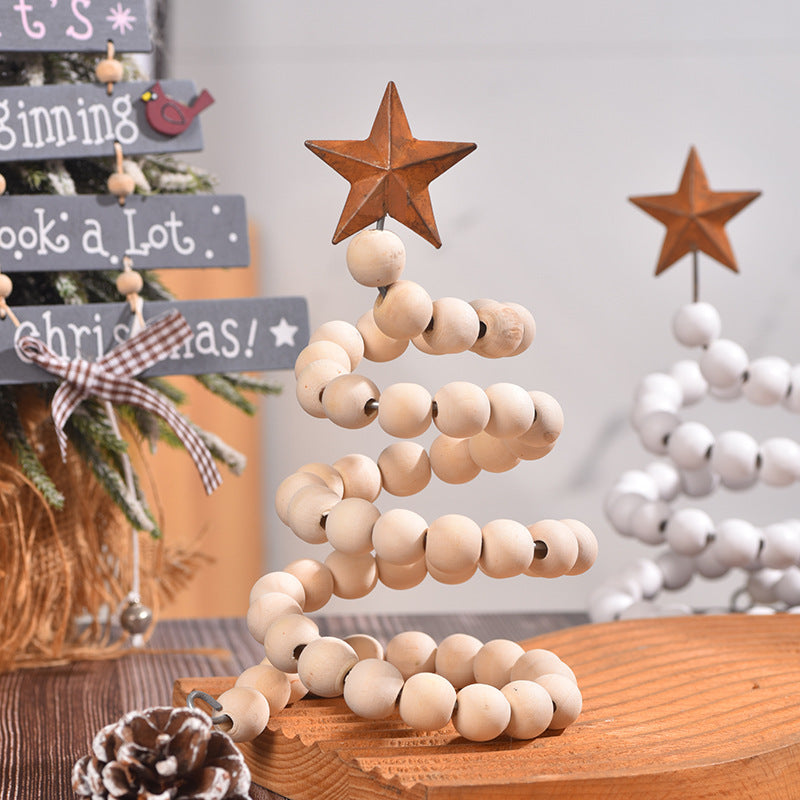 Creative Wooden Christmas Decoration Ornaments