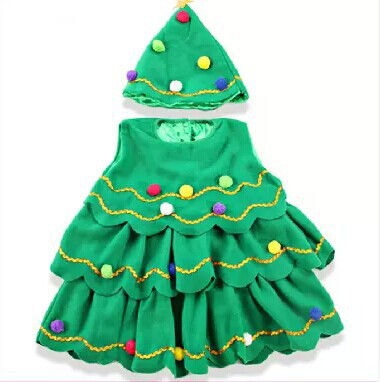 Christmas costume Christmas tree