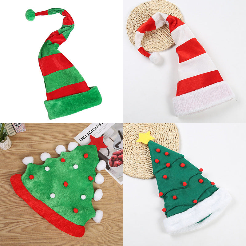 Christmas Hat 2022 Christmas New Party Dance Dress Up Clown Hat Christmas Ornaments Christmas Decorations Wholesale