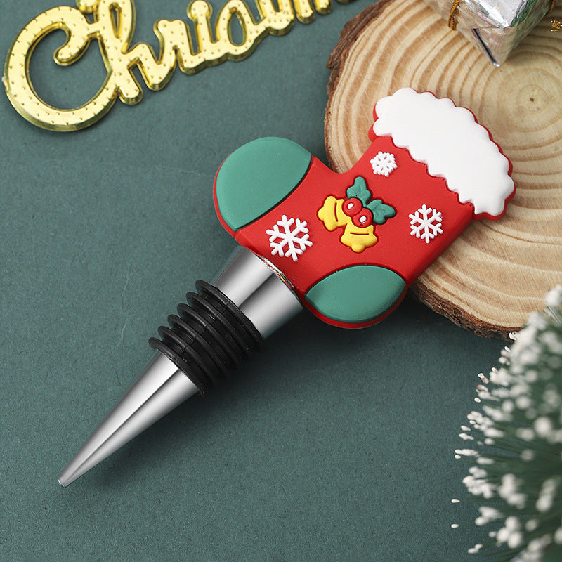 Party Gathering Christmas Tree Sealed Wine Stopper