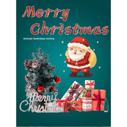 Christmas Elk Snowman Santa Claus Print Blanket Winter Double-sided Flannel Blanket For Sofa Sleeping Shawl